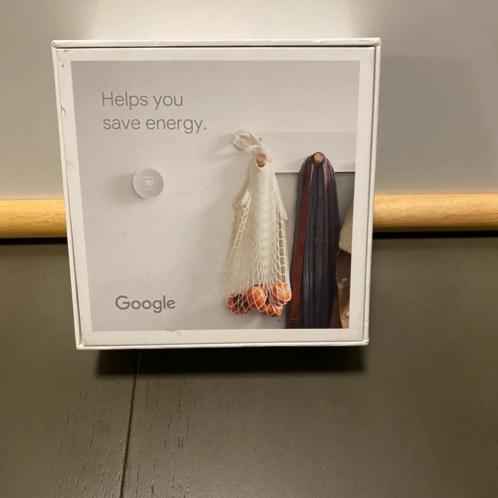 Google Nest G4CVZ GA01334-US Programmable WiFi Smart Thermostat